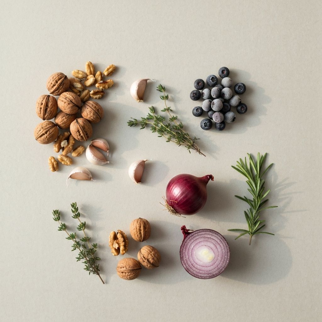 Übersicht winterlicher Nährstoffquellen